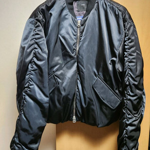 일꼬르소 셔링 패딩 MA-1 블랙 00S(95)