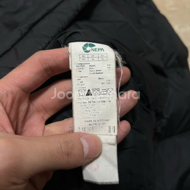 네파 아웃도어 여성 덕다운 경량패딩 점퍼 2XL/110--6