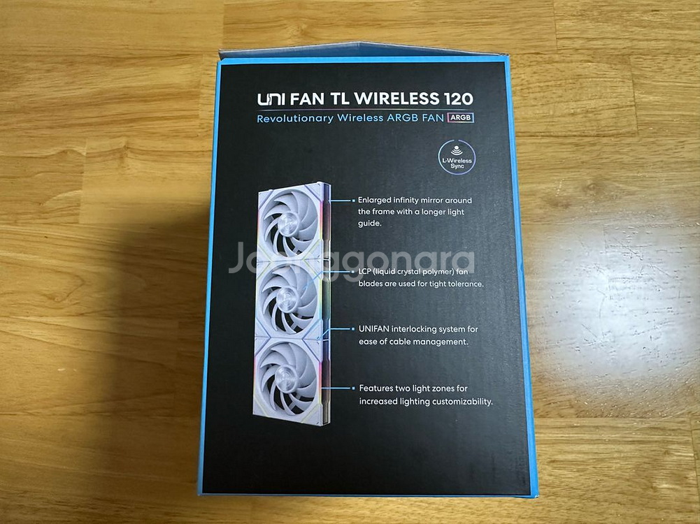리안리 TL Wireless 120mm 3팩 화이트--1