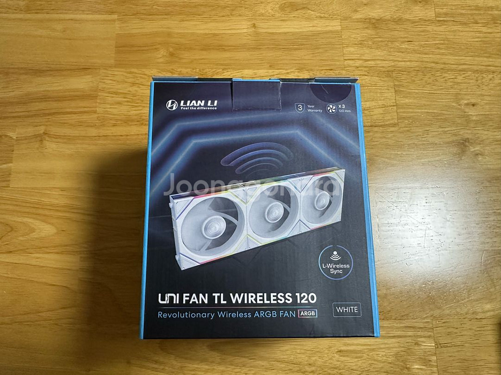 리안리 TL Wireless 120mm 3팩 화이트--0
