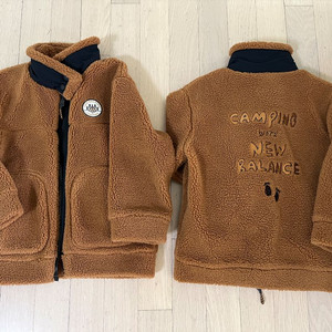 쌍둥이 뉴발란스 양면 뽀글이 120
