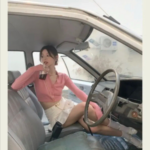 서쿠키 빅토리아 핑크 가디건m