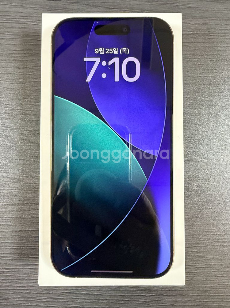 아이폰 16 프로 데저트 티타늄 256GB 팝니다--0