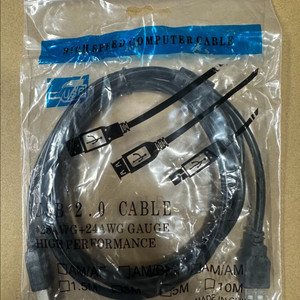 USB 2.0 케이블 새상품 (1000개)