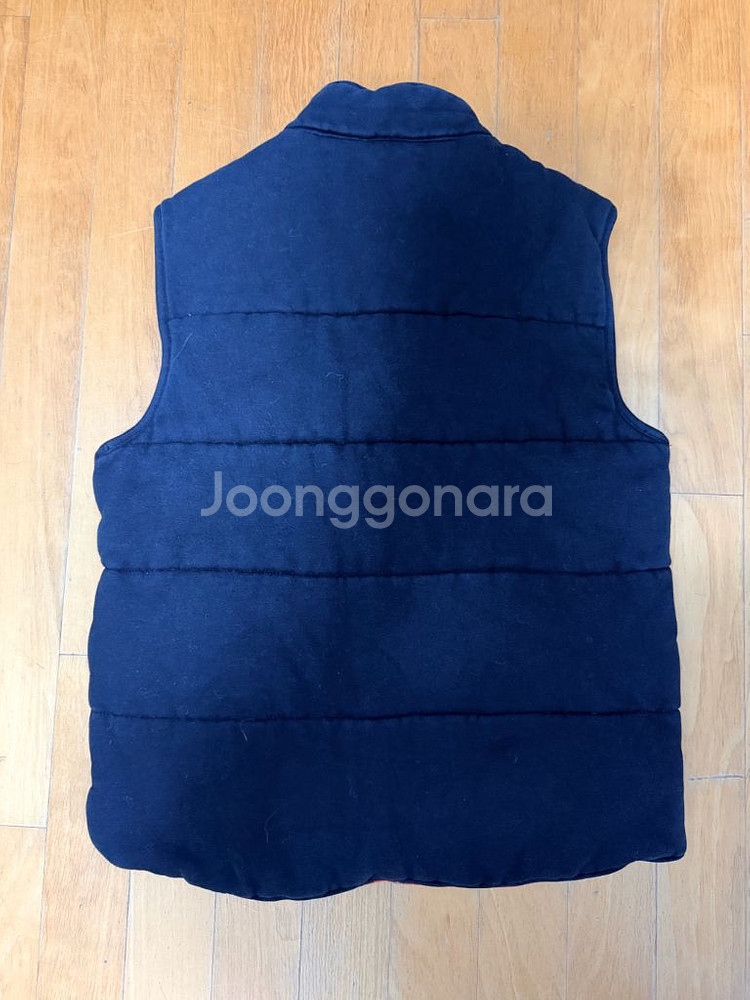 폴로 랄프로렌 클래식 코튼 네이비 포니 패딩 베스트 조--1