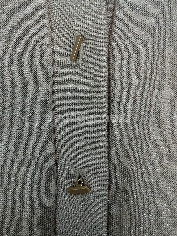 아스띠에 포르타글리터가디건 샴페인골드--7