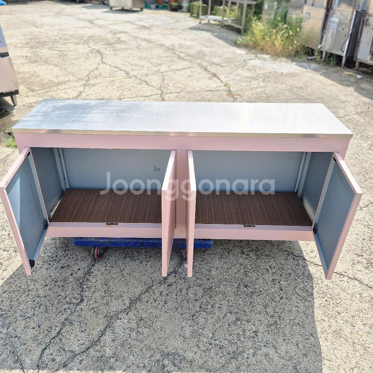 철재 하부장 상판 스텐 1500--2