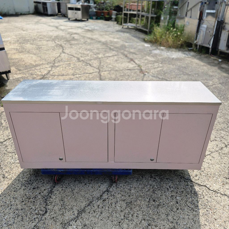 철재 하부장 상판 스텐 1500--0