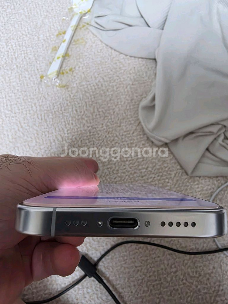 아이폰 16 Pro 화이트 256gb--3