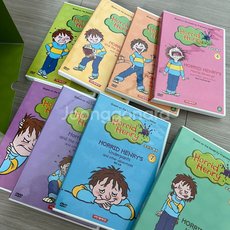 호리드 헨리 DVD 전집 (1-8집)--1