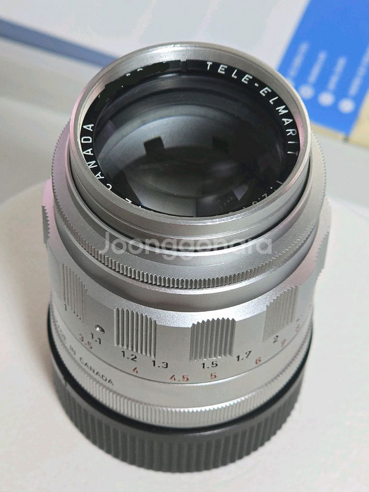 라이카 50크론 리지드, 텔레엘마릿90팻 실버 렌즈--5