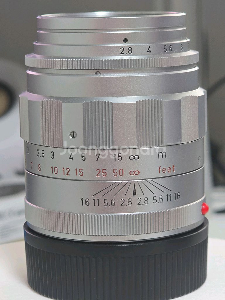 라이카 50크론 리지드, 텔레엘마릿90팻 실버 렌즈--6
