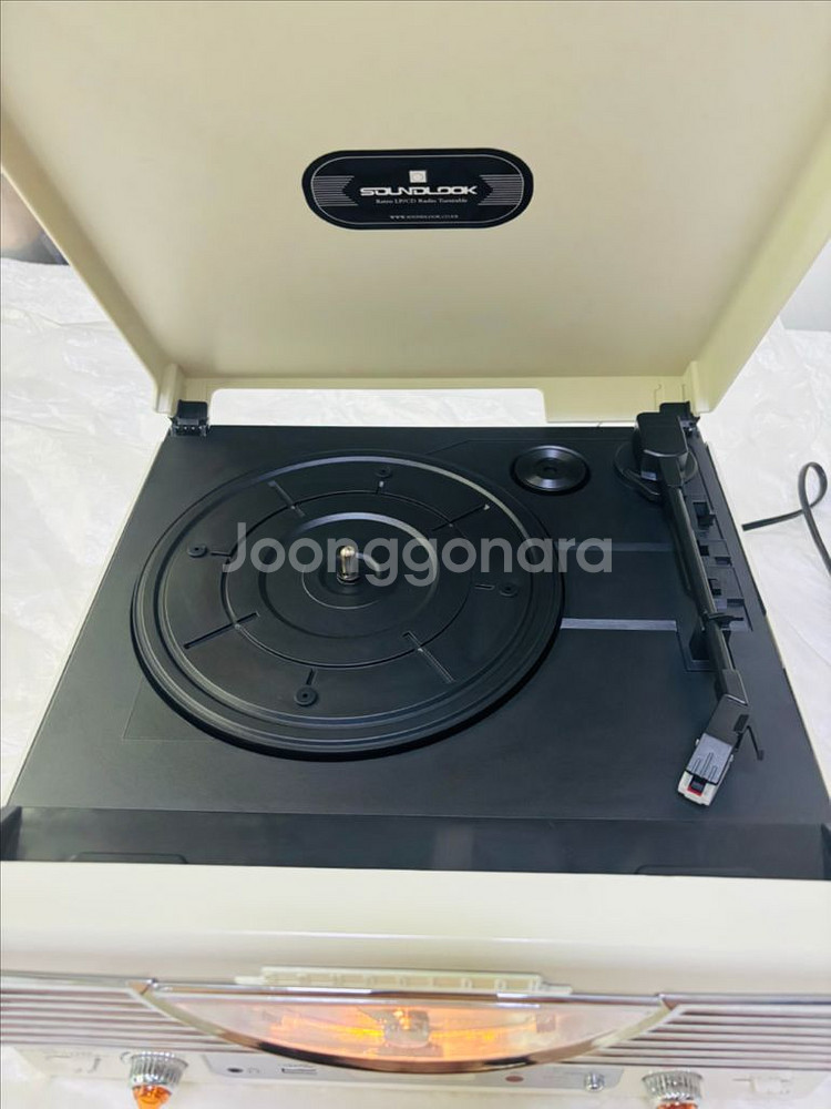 사운드룩 SLT-7080BT 턴테이블 블루투스 FM 등--5
