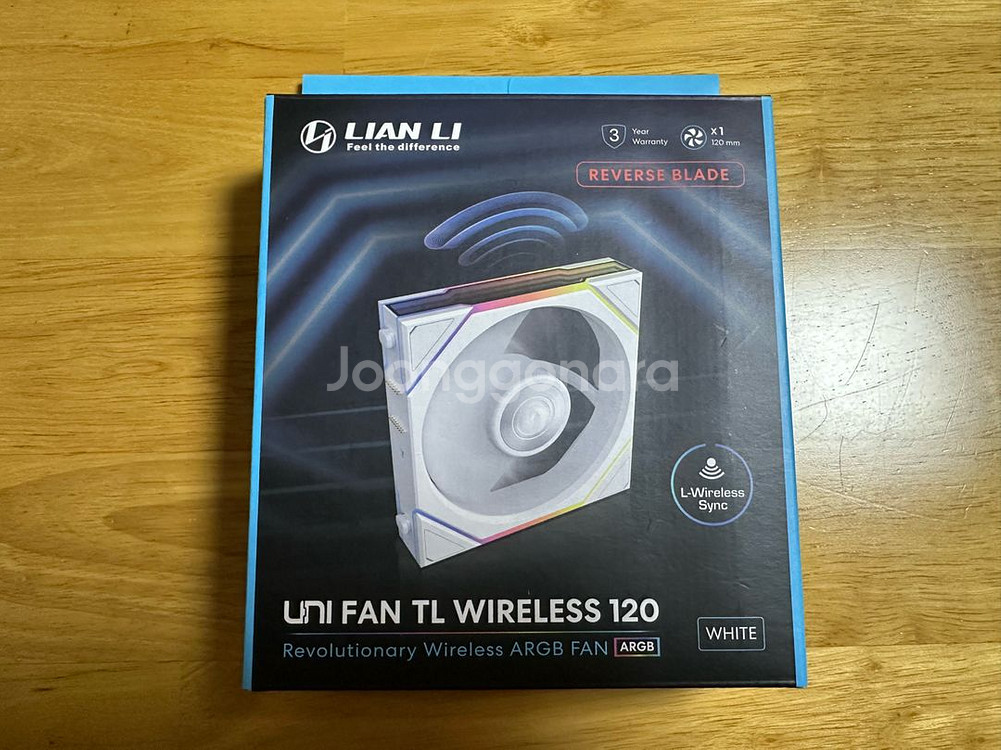 리안리 TL Wireless 120mm 리버스 화이트--0