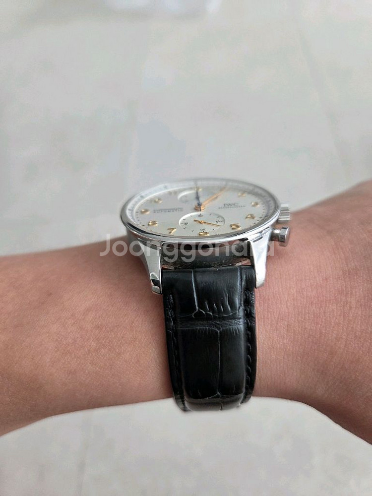 IWC 포르투기저 신형 골드핸즈 41mm--1