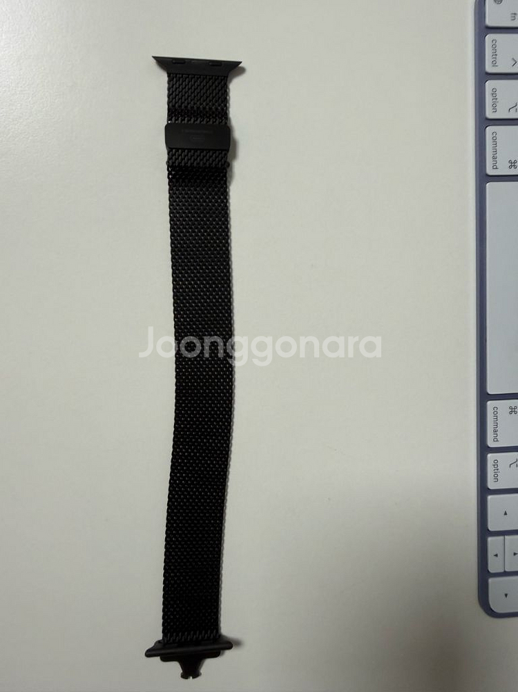 애플워치 울트라49mm 블랙 티타늄 밀레니즈 루프 L--1