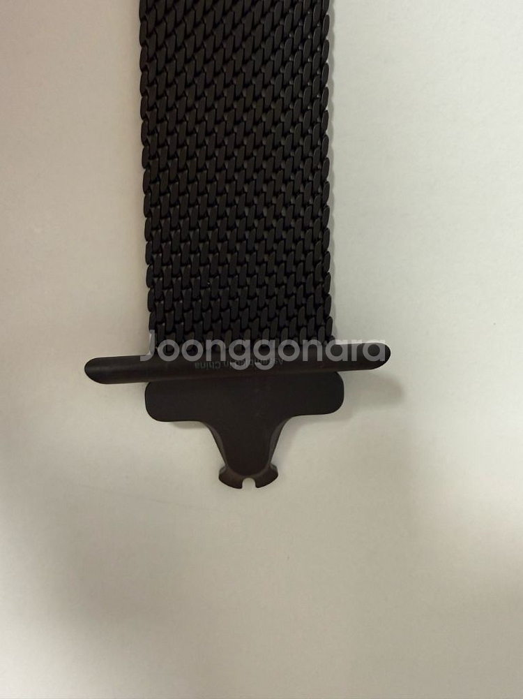 애플워치 울트라49mm 블랙 티타늄 밀레니즈 루프 L--3