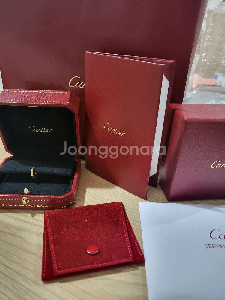 까르띠에 러브 싱글 이어링 귀걸이--0