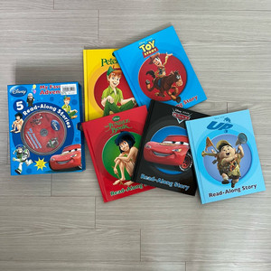 디즈니 픽사 Read-Along Story 세트 5권