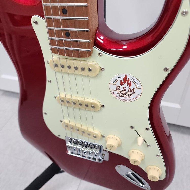 바커스 스트랫 일렉기타 BST-1-RSM 빨강--4