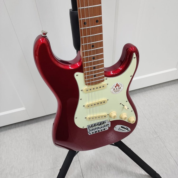 바커스 스트랫 일렉기타 BST-1-RSM 빨강--5