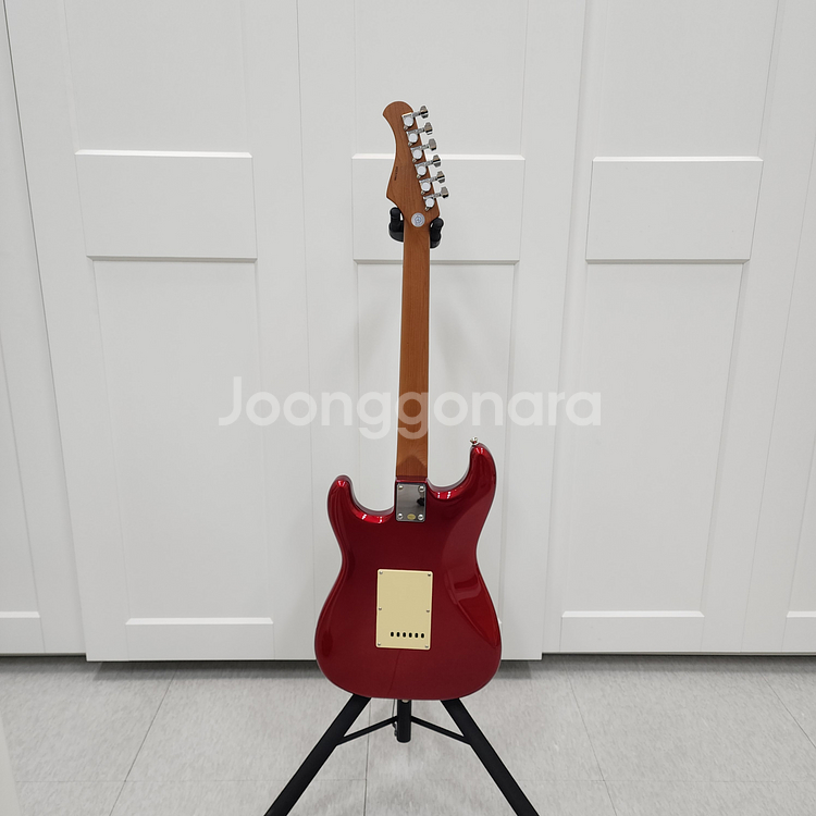 바커스 스트랫 일렉기타 BST-1-RSM 빨강--8
