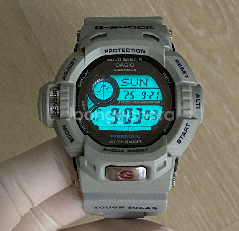 지샥 라이즈맨 그레이 GW-9200CDJ--3