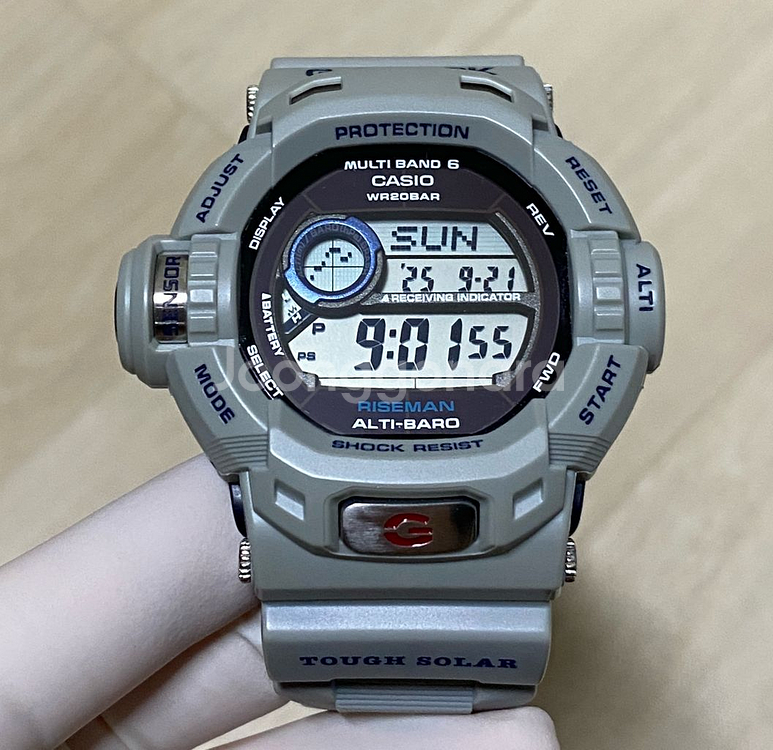 지샥 라이즈맨 그레이 GW-9200CDJ--0