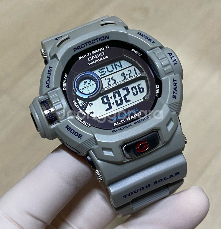 지샥 라이즈맨 그레이 GW-9200CDJ--2