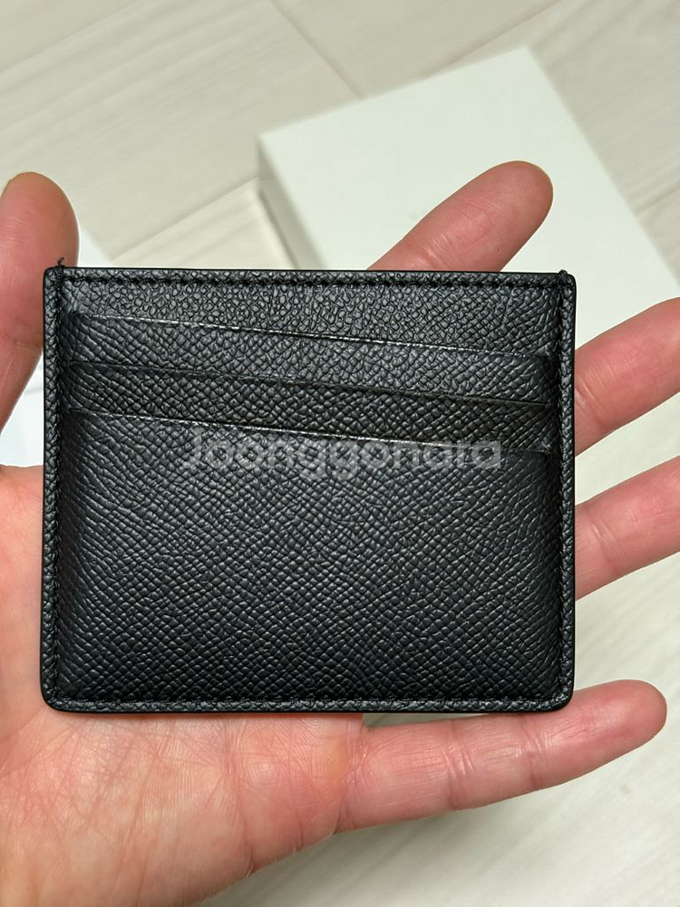 메종마르지엘라 카드지갑 블랙--2