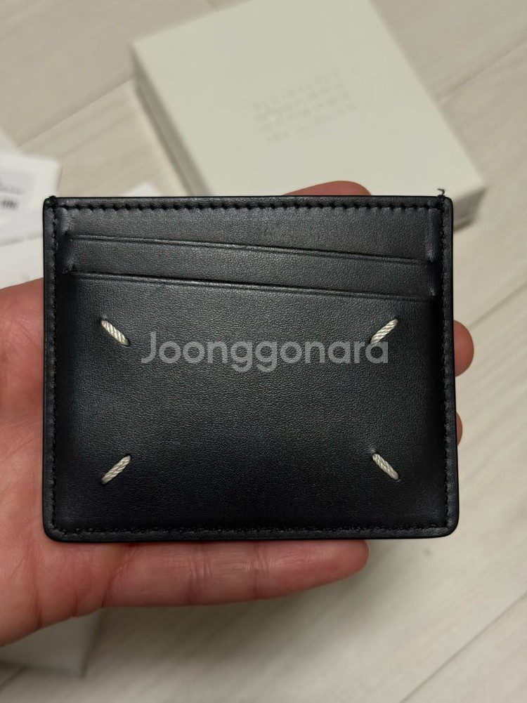 메종마르지엘라 카드지갑 블랙--1