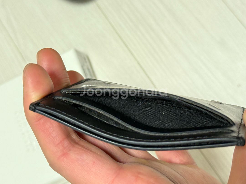 메종마르지엘라 카드지갑 블랙--7