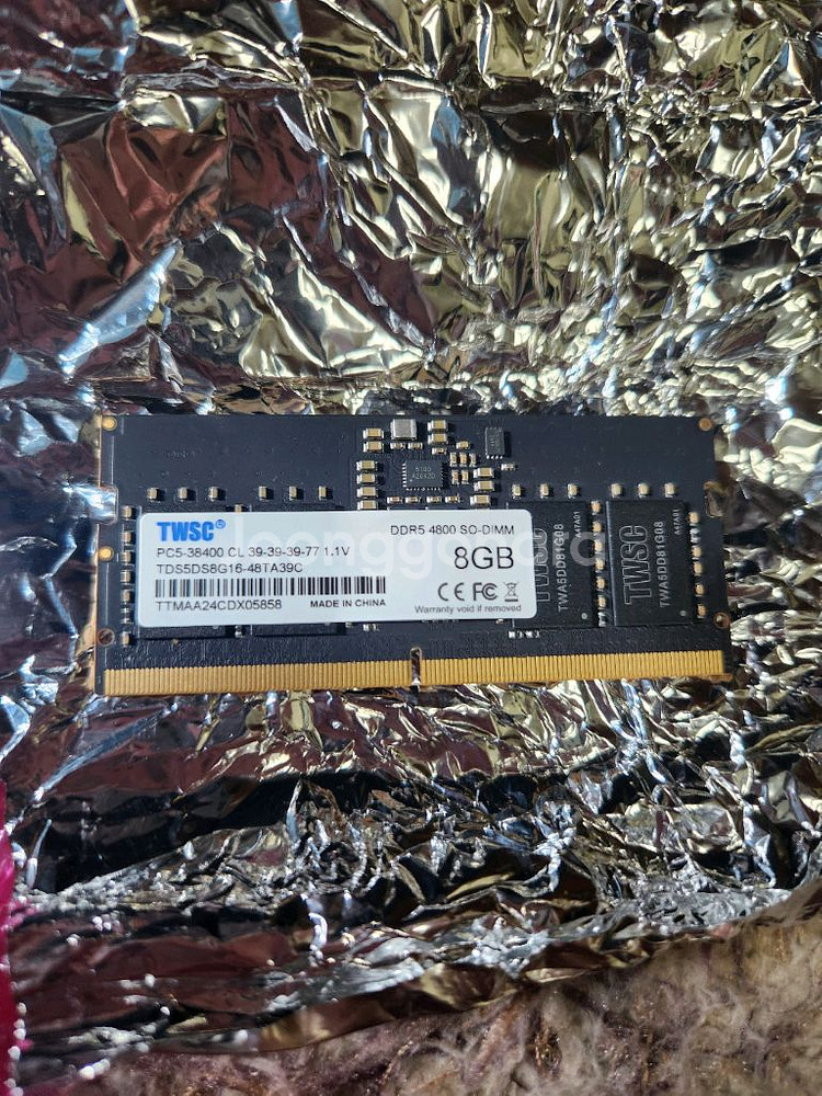 노트북램 pc5-4800 8gb 총9개 개당만원--0