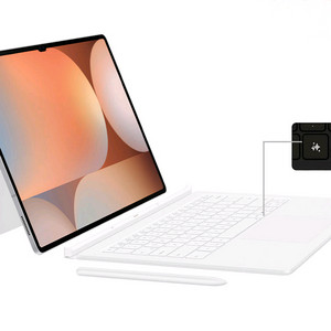갤럭시탭 울트라 키보드북커버 S10, S9 화이트 AI