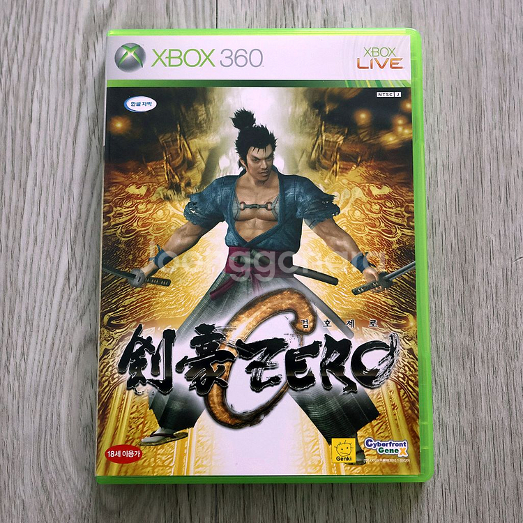 XBOX360 검호ZERO 한글정발--0