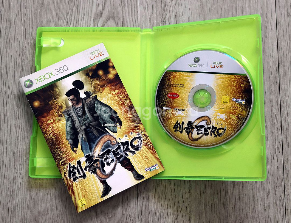 XBOX360 검호ZERO 한글정발--1