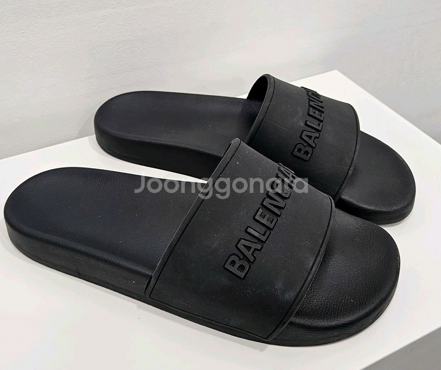 발렌시아가 블랙 슬리퍼 42사이즈(270mm)--0