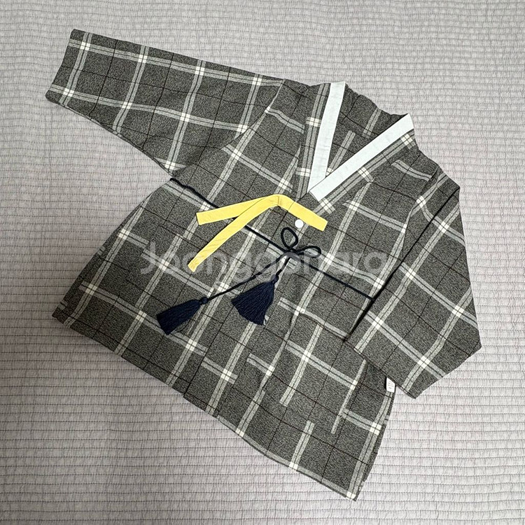 더수 한복 유아 두루마기 정장 자켓 여아 남아 개량--0