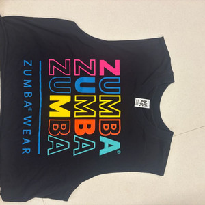 줌바웨어 상의 m