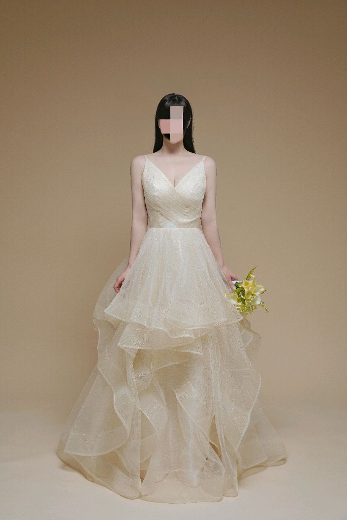 셀프 웨딩드레스, 촬영용 컬러드레스, 유색 드레스 판매 이미지