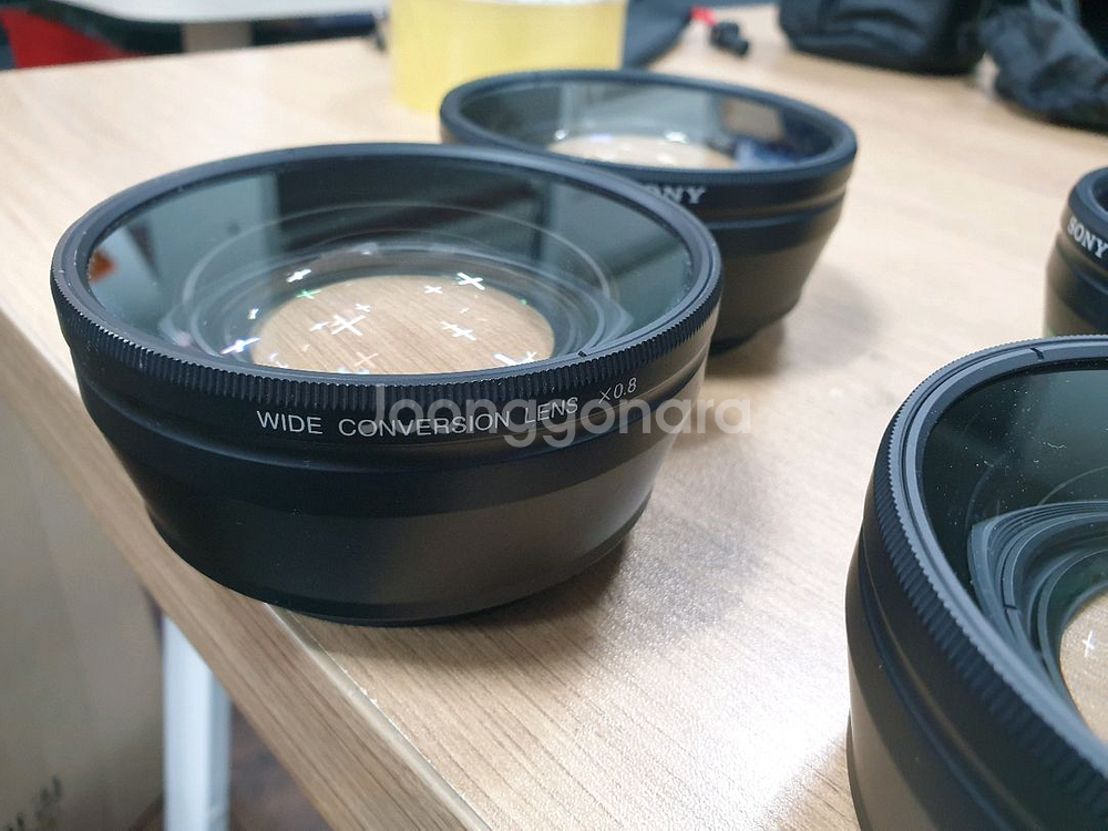 소니 SONY VCL-HG0872 렌즈 4개 일괄판매--1