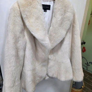 제시뉴욕 통 밍크 코트