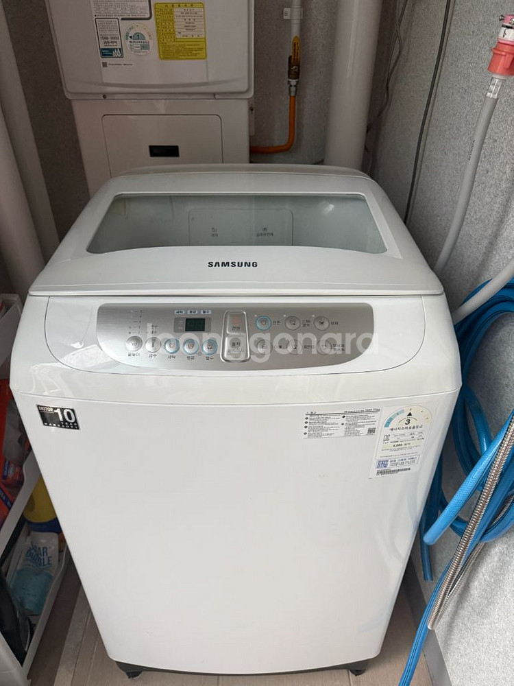 삼성 버블 10kg 세탁기--0