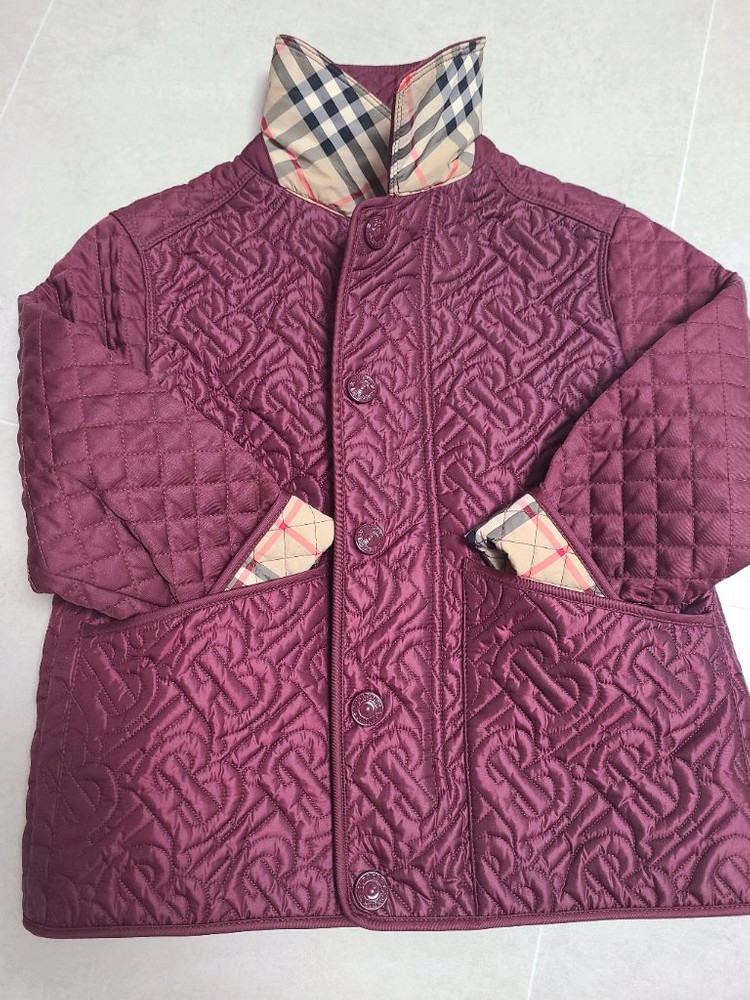 버버리키즈 6y 버버리칠드런 퀼팅자켓 이미지