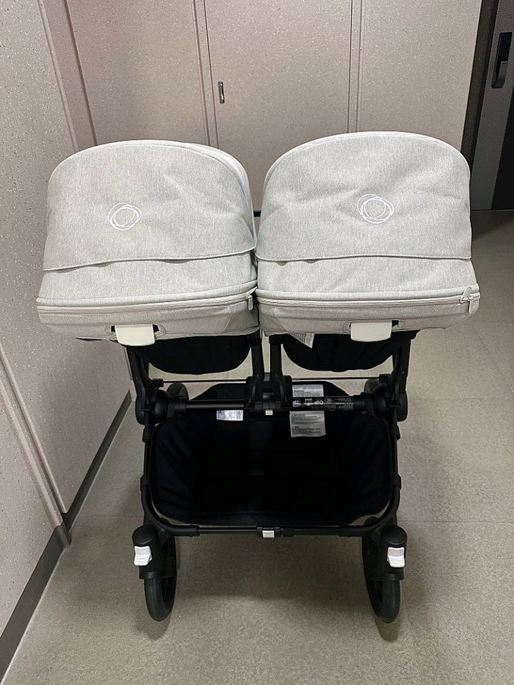 부가부 동키5 듀오 쌍둥이 유모차(상태최상,24년형)--1