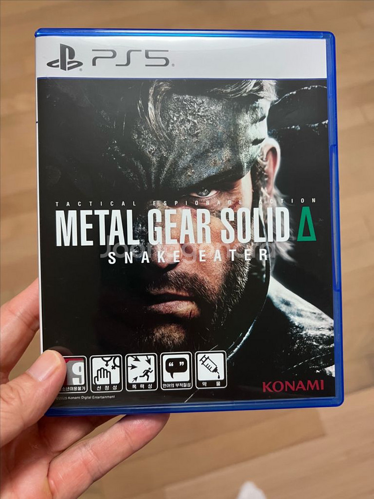 ps5 메탈기어솔리드 델타 코드미사용 특전포함--0