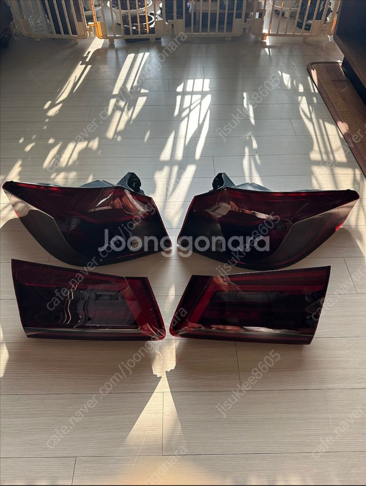 bmw g30 520d 테일램프.전기형.후미등.물받이--8