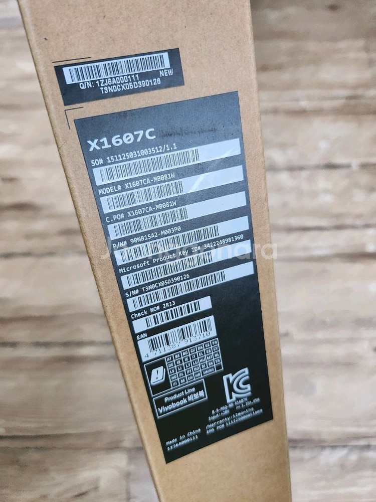 ASUS Vivobook X1607C 노트북 팝니다--2