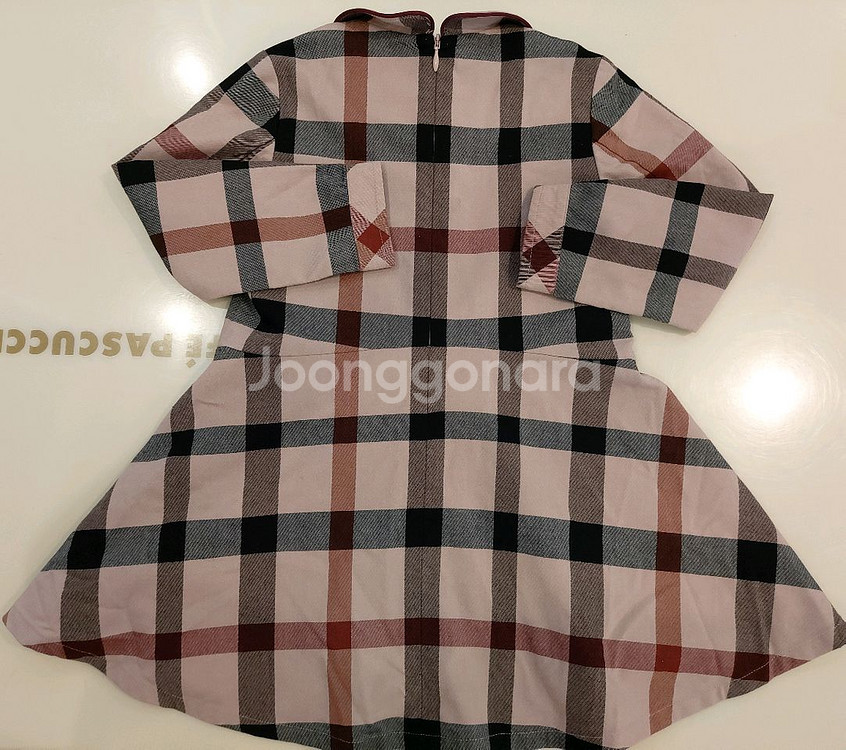 아동 닥스키즈 봄가을 체크원피스 110사이즈--5