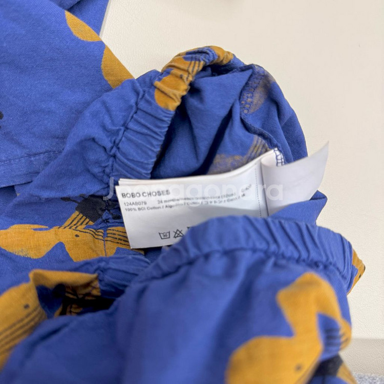 보보쇼즈 어쿠스틱 기타 반팔셔츠셋업 92cm--9